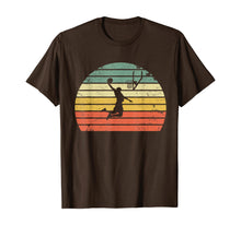 Load image into Gallery viewer, Vintage Retro Basketball Dunk Shirt Sunset Colorful T-Shirt
