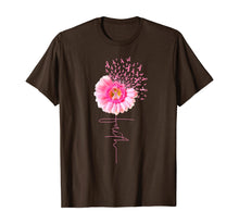 Load image into Gallery viewer, Pink Ribbon Daisy Faith - Breast Cancer T Shirt T-Shirt
