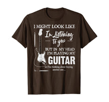 Load image into Gallery viewer, I might look like i'm listening to you but in my head T-Shirt
