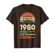 Load image into Gallery viewer, Vintage 1980 Made in 1980 40th birthday 40 years old Gift T-Shirt-356317
