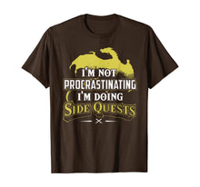 Load image into Gallery viewer, I'm not procrastinating I'm doing Side Quests - RPG Gamer T-Shirt-291838
