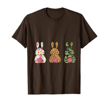 Load image into Gallery viewer, Floral Leopard Camouflage Easter Bunny Flower Rabbit Gift T-Shirt-329059
