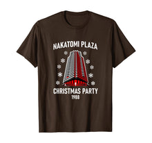 Load image into Gallery viewer, Nakatomi-Plaza Christmas Party Snowflake T-Shirt
