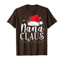 Load image into Gallery viewer, Funny Nana Claus Christmas T-Shirt Pajamas Santa Gift T-Shirt
