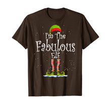Load image into Gallery viewer, I&#39;m The Fabulous Elf Shirt Christmas Family Elf Costume T-Shirt
