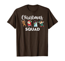 Load image into Gallery viewer, Christmas Squad Dabbing Reindeer Santa Snowman Elf Matching T-Shirt
