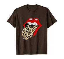 Load image into Gallery viewer, Red Lips-Leopard Tongue-iconic band T-Shirt

