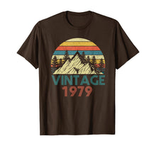Load image into Gallery viewer, 40 Years Old 40th Vintage 1979 Birthday Men Women T-Shirt

