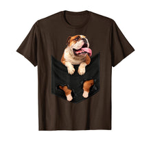 Load image into Gallery viewer, English Bulldog Pocket Mid T Shirt
