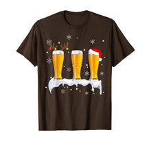 Load image into Gallery viewer, Christmas Beer T-Shirt | Reindeer Beer Christmas Funny Gift T-Shirt

