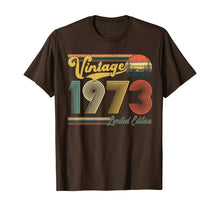 Load image into Gallery viewer, 47 Years Old Gift Vintage 1973 Limited Edition 47th Birthday T-Shirt-402610
