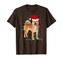Load image into Gallery viewer, Funny Shiba Inu Christmas Light Gifts Xmas T-Shirt
