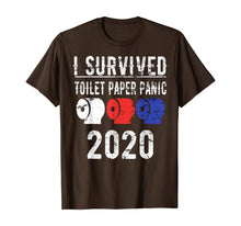 Load image into Gallery viewer, I SURVIVED TOILET PAPER PANIC 2020 Shirt Pandemic Flu Gift T-Shirt-481494
