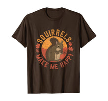 Load image into Gallery viewer, Squirrels Make Me Happy - Vintage Squirrel T-Shirt
