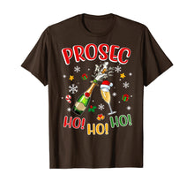 Load image into Gallery viewer, Prosec Ho Ho Ho Funny Prosecco Wine Christmas T-Shirt
