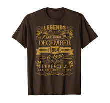 Load image into Gallery viewer, 55th Birthday Gifts Legends Were Born In December 1964 T-Shirt
