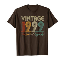 Load image into Gallery viewer, Vintage 1999 21st Birthday Gift Ideas Men Women Him Her T-Shirt-66532
