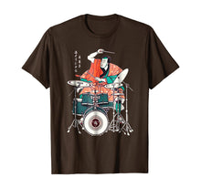 Load image into Gallery viewer, DRUMMER-SAMURAI T-Shirt GIFT Japanese Vintages T-Shirt
