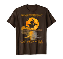 Load image into Gallery viewer, On A Dark Desert Highway Witch Cool Wind Halloween T-Shirt
