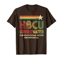 Load image into Gallery viewer, HBCU Schools Matter HBCU Educated Grad HBCUish Vintage Retro T-Shirt-728822
