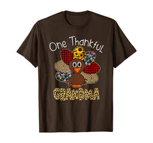Load image into Gallery viewer, One Thankful Grandma Thanksgiving T-Shirt

