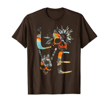 Load image into Gallery viewer, Love Skull Flower Rock And Roll Hand T-Shirt-315313
