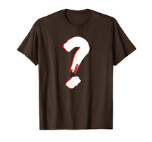 Load image into Gallery viewer, Question mark T shirt for cool and funny friends
