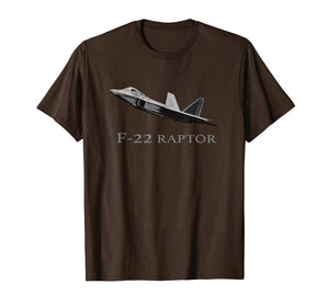 F-22 Raptor Jet Fighter Plane T shirt