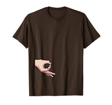 Load image into Gallery viewer, Haha Made You Look Funny Finger Circle Game T-shirt
