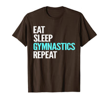 Load image into Gallery viewer, Eat Sleep Gymnastics Repeat T-Shirt
