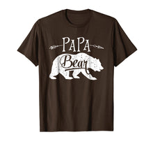 Load image into Gallery viewer, Papa Bear T shirt Fathers Day Family Matching Couple Men Tee
