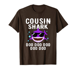 COUSIN Shark Doo Doo T-shirt Funny Gifts for Men Women