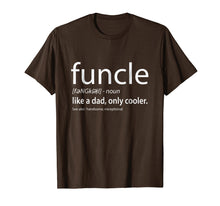 Load image into Gallery viewer, Funcle Definition T-shirt - Gift for the Best Uncle
