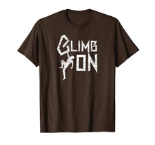 Load image into Gallery viewer, Mountain Climber Gift, Rock Climbing T-Shirt
