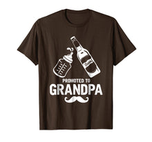 Load image into Gallery viewer, Grandpa Gifts First Time Dad Promoted to Grandpa T-Shirt
