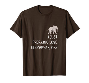 Love Baby Elephant Shirt  Funny Cute Animal Gift