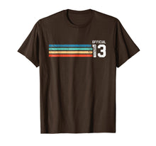 Load image into Gallery viewer, Official Teenager 13 Birthday T-Shirt Gift
