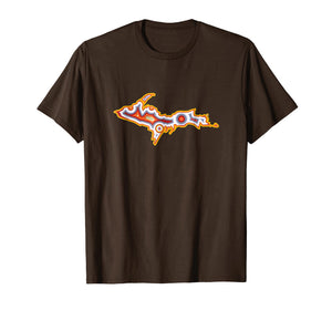 Michigan UP Upper Peninsula Agate Collector T-Shirt