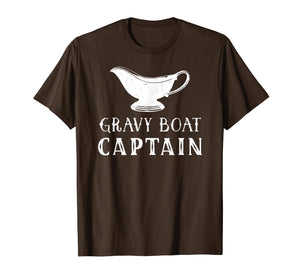 Gravy Boat Captain Funny Thanksgiving Shirt