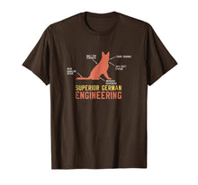 Load image into Gallery viewer, German Shepherd T-Shirt: Superior German Engineering
