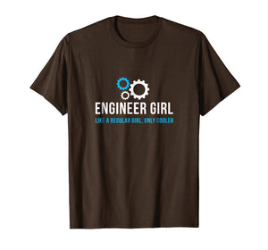 Engineer Girl Shirt Funny Cute Engineering STEM Gift