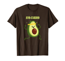 Load image into Gallery viewer, Avo-Cardio Funny Avocado Fitness Workout T-Shirt Men Women
