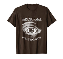 Load image into Gallery viewer, Paranormal Investigator All Seeing Eye Ghost Hunter T-Shirt
