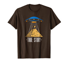 Load image into Gallery viewer, True Story UFO Conspiracy T-Shirt - Ancient Alien Theory

