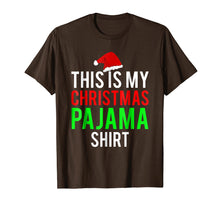 Load image into Gallery viewer, Christmas Pajama T Shirt family xmas pajamas jammies fun tee
