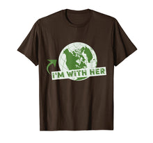 Load image into Gallery viewer, Earth Day 2019 T-Shirt I'm With Her Earth-Day Tee Shirt
