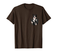 Load image into Gallery viewer, Dog in Your Pocket Border Collie t shirt tee shirt
