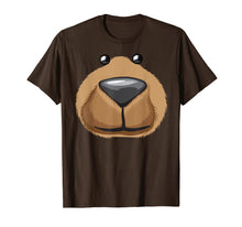 Load image into Gallery viewer, Cute Bear Face Costume Shirt Funny Halloween Teddy DIY Gift
