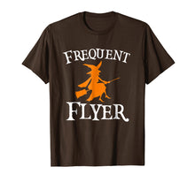Load image into Gallery viewer, Frequent Flyer Witch T-Shirt Perfect Halloween Tee

