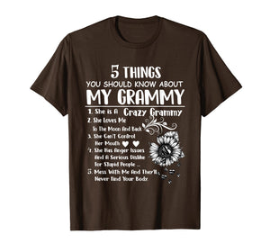 5 things you should know about my grammy T-shirt